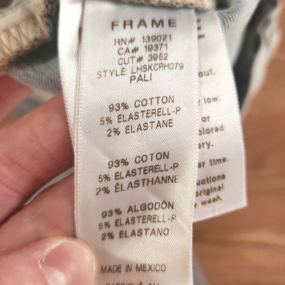 GUC FRAME Le High Skinny Crop in Pali, Size 28 - Picture 11 of 16